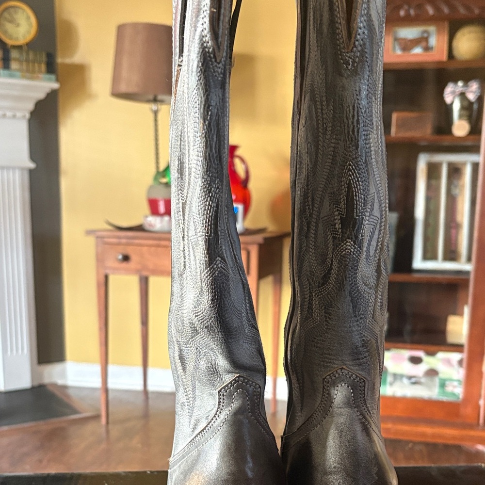 Freebird by Steven Gray Embroidered Heeled Boots - Picture 6 of 11